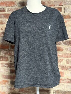 Polo by Ralph Lauren Men’s Charcoal Heather Short Sleeve Crew Tee Size Medium